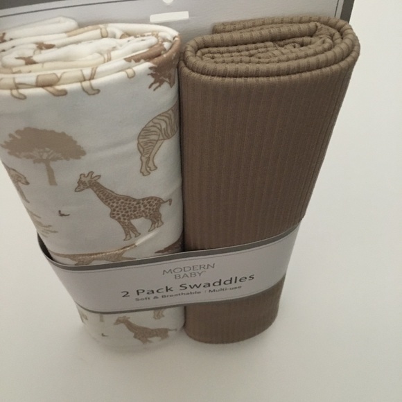 NEW Baby Blankets Ultra Soft Multi-use Animal Theme 0-3M Gift | Modern Baby - Picture 3 of 6